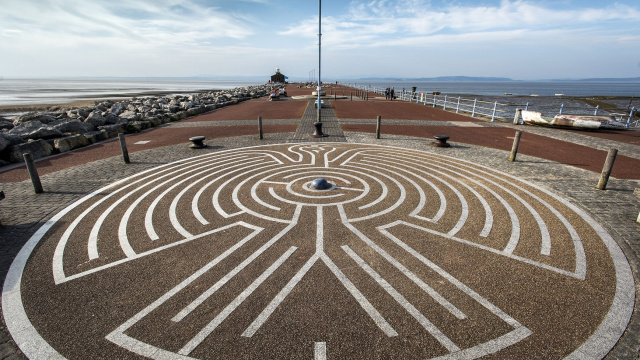 Morecambe Promenade and Stone Jetty