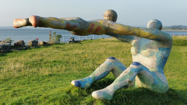 Venus and Cupid Sculpture